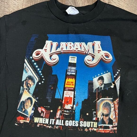 Vintage Alabama Band Tee Shirt - Picture 3 of 8